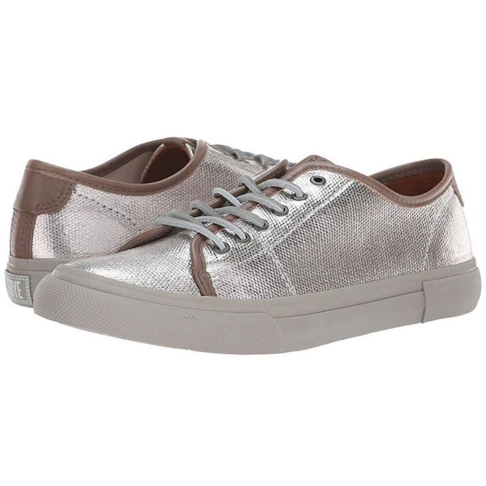 Frye Silver and Brown Women's Sneakers